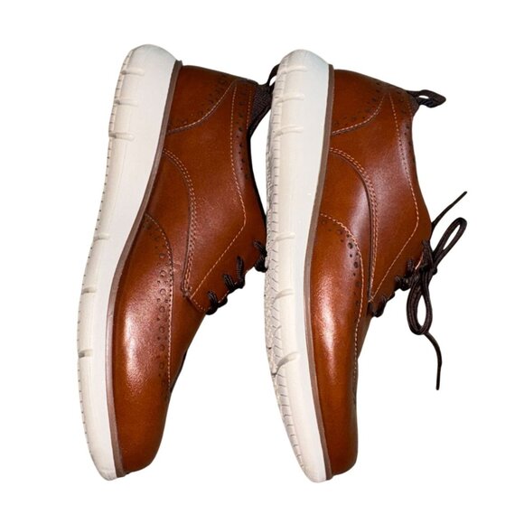 Nunn Bush Mens Stance Wing Tip Oxford Shoes-8M-GUC - Picture 8 of 9